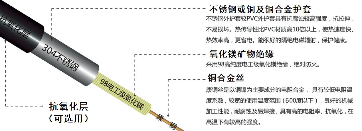 YRTHGY矿物绝缘油井加热香蕉视频入口结构图